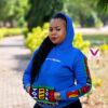vondeeworld,african print hoodie