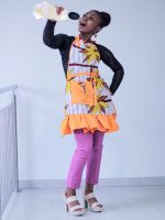 Floral African Print Apron | #1| #2 - Image 6