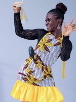 Floral African Print Apron | #3| #5