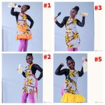 Floral African Print Apron | #1| #2 - Image 2