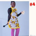 Floral African Print Apron | #4 - Image 3
