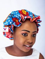 African Print Hair Bonnet| #7