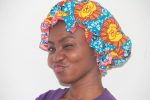 African Print Hair Bonnet| #7 - Image 4