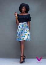 Yayra- Lapa Ankara Wrap Skirt | S-M - Image 2