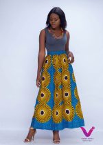Elorm- Ankara Wrap Skirt |#4| S-M - Image 3