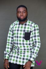 Check Print Long Sleeve Shirt | M | #1