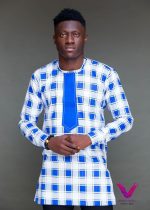 Check Print Long Sleeve Shirt | M | #2 - Image 2