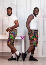 Yram African Print Men's Short - Image 3