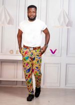 Nusetor African Print Men's Trouser - Image 3