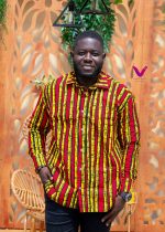 Yesutor Long Sleeves African print Men Shirt