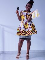 VW African Print Layered Apron | #3 - Image 2