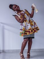 VW African Print Layered Apron | #3 - Image 4