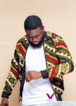 Unisex Ankara Bomber Jacket | M | #5 - Image 2