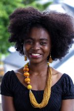 Yaaba Seed Beaded Necklace| Gold - Image 3