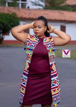 Aba Sleeveless African Print Blazer| S-M - Image 3