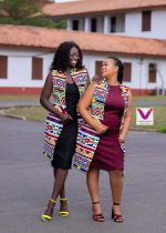 Aba Sleeveless African Print Blazer| S-M