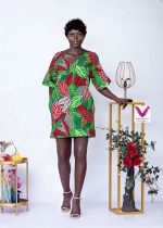 Ewuraba African Print Mini Semi-Fitted Shirt| S-L - Image 5