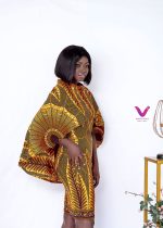 Onua Midi Cape- Pencil Dress |S - Image 2