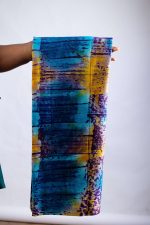 African Handmade Adire Tie and Dye Batik Cotton Fabric