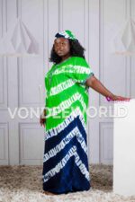 Amina| Rayon Kaftan Boubou Dress - Image 2
