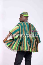 Ajuwa– Heritage Ghana Batakari Smock Shirt - Image 2