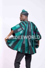 Andi– Heritage Ghana Batakari Smock Shirt - Image 2